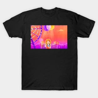 Summer Vibes by Leila Charafeddine T-Shirt